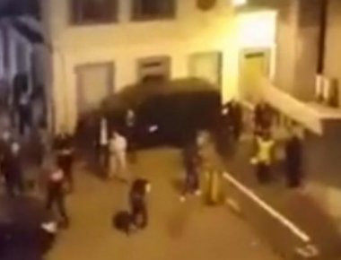 Κωνσταντινούπολη: Τα επεισόδια από την πλευρά των οπαδών του Ολυμπιακού (βίντεο)